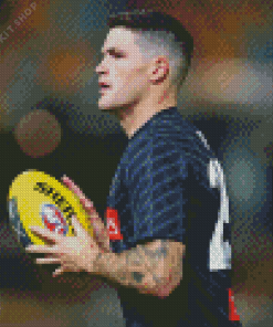 Jack Crisp Collingwood Diamond Painting