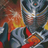 Kamen Rider Ryuki Character Diamond Painting