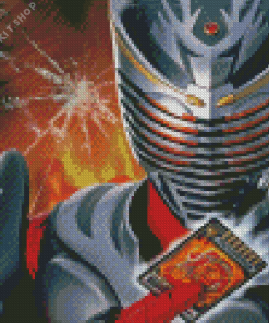 Kamen Rider Ryuki Character Diamond Painting