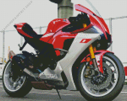 Kawasaki H2r Motorcycle Diamond Painting