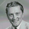 Monochrome Kirk Douglas Diamond Painting