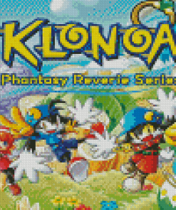 Klonoa Poster Diamond Painting