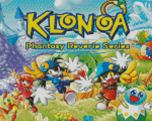 Klonoa Poster Diamond Painting