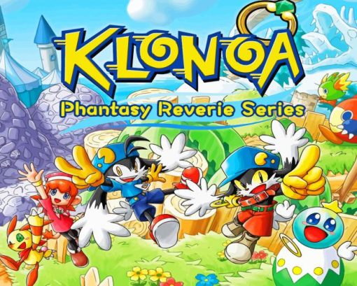 Klonoa Poster Diamond Painting