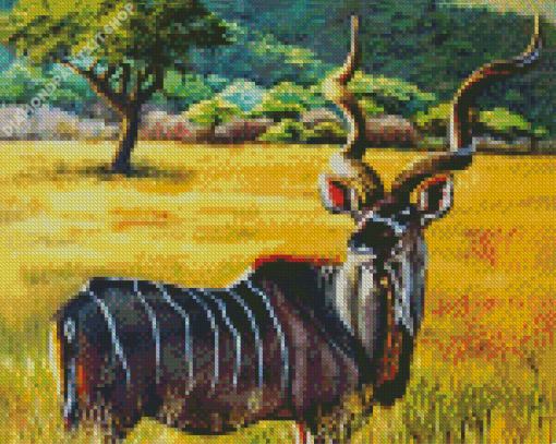 Kudu Animal Diamond Paintings