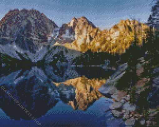 Lake Alpine In California Diamond Painting