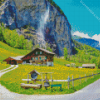 Lauterbrunnen Switzerland Diamond Painting