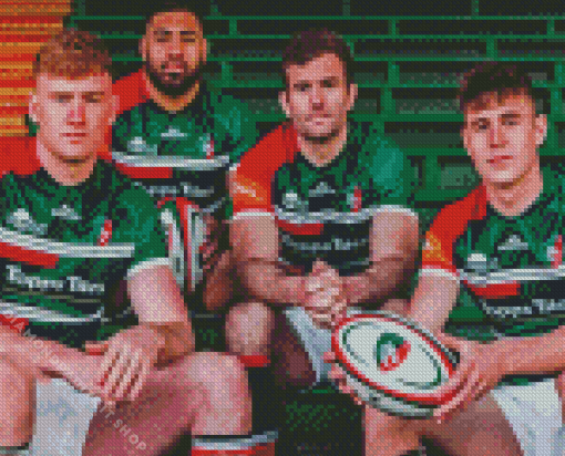 Leicester Tigers Team Players Diamond Painting