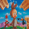 Looney Tunes Elmer Fudd Diamond Painting