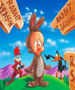 Looney Tunes Elmer Fudd Diamond Painting