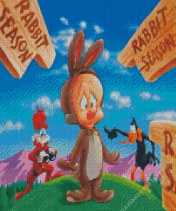 Looney Tunes Elmer Fudd Diamond Painting