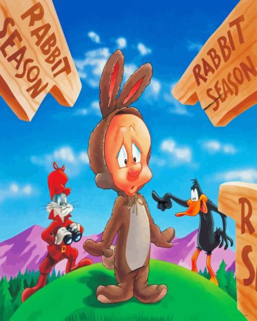 Looney Tunes Elmer Fudd Diamond Painting