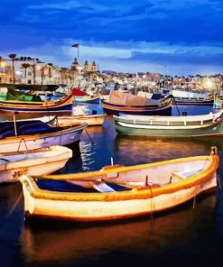 Malta Harbour Diamond Painting