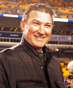 Mario Lemieux Smiling Diamond Painting