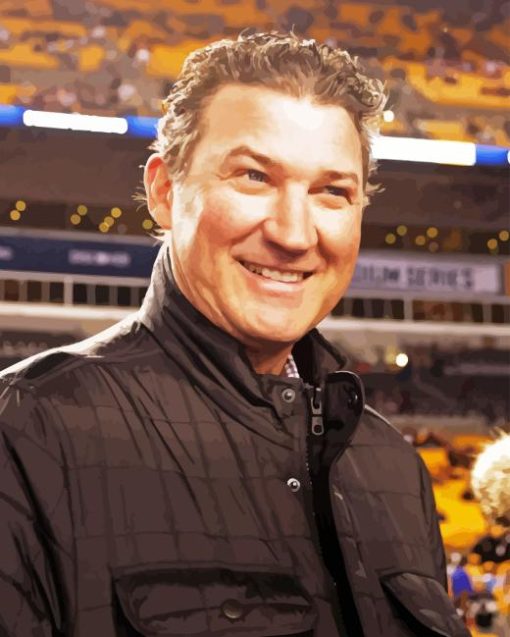 Mario Lemieux Smiling Diamond Painting