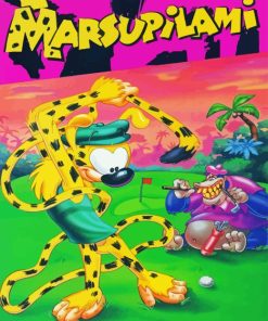 Marsupilami Diamond Painting