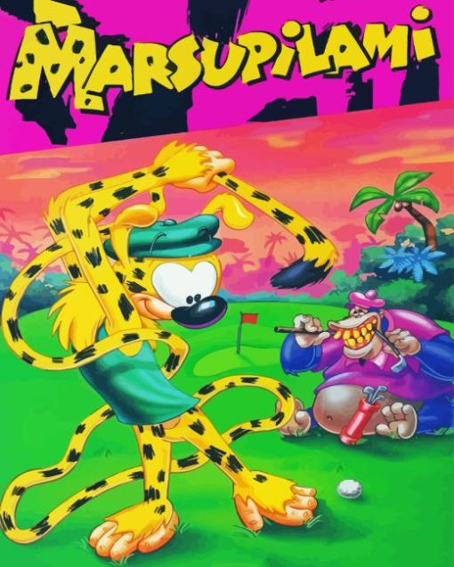 Marsupilami Diamond Painting