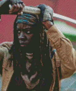 Michonne Diamond Painting