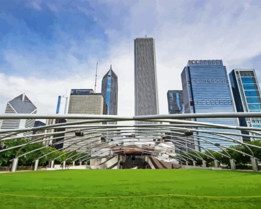 Millennium Park Diamond Painting