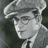 Monochrome Harold Lloyd Diamond Painting