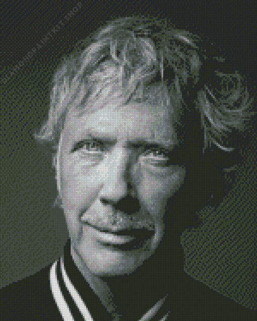 Monochrome Mikael Persbrandt Diamond Painting