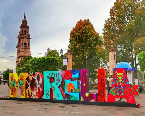 Morelia Michoacan Diamond Painting