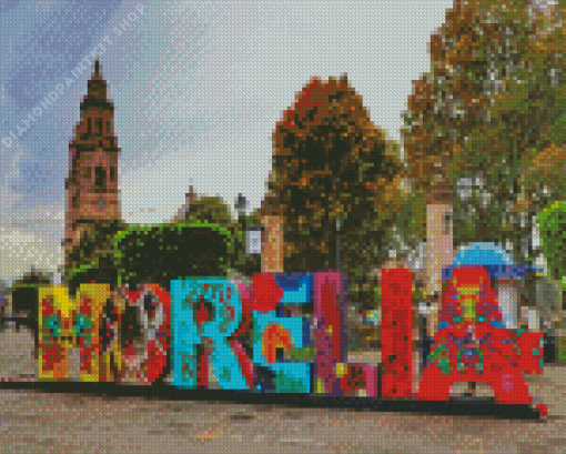 Morelia Michoacan Diamond Painting