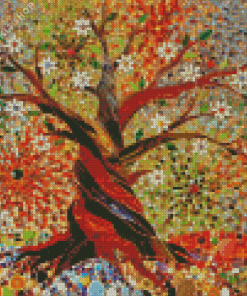 Mosaic Tree Diamond Painting