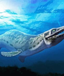 Mosasaurs Underwater Diamond Painting