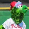 Phillies Phanatic Mascot Diamond Painting