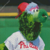 Phillies Phanatic Mascot Diamond Painting