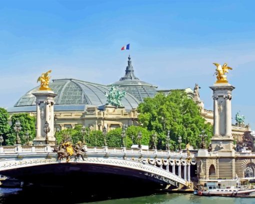 Pont Alexandre Bridge Diamond Painting