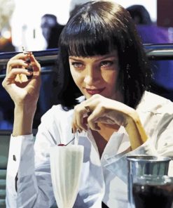 Pulp Fiction Mia Wallace Diamond Painting