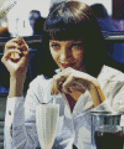 Pulp Fiction Mia Wallace Diamond Painting