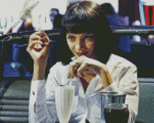 Pulp Fiction Mia Wallace Diamond Painting