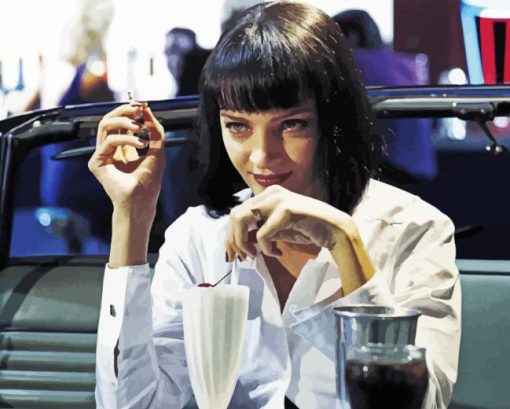 Pulp Fiction Mia Wallace Diamond Painting