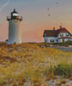 Race Point Lighthouse Diamond Painting