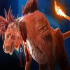 Red XIII Diamond Painting