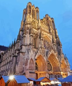 Reims Cathedral Diamond Painting