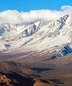 Sierra Nevada Mountains Diamond Painting