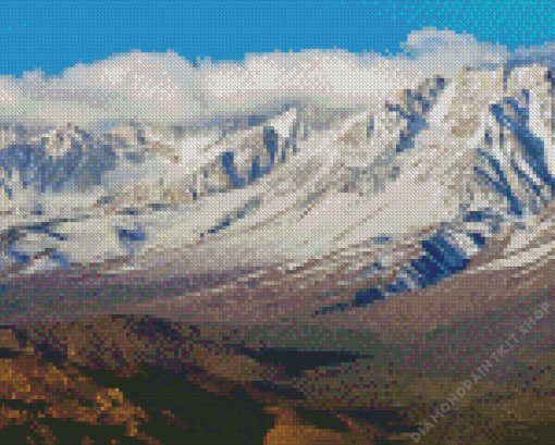 Sierra Nevada Mountains Diamond Painting