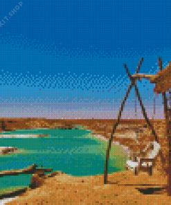 Siwa Oasis City Diamond Painting