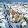 Snowy Kosice Diamond Painting