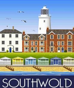 Southwold England Poster Diamond Painting