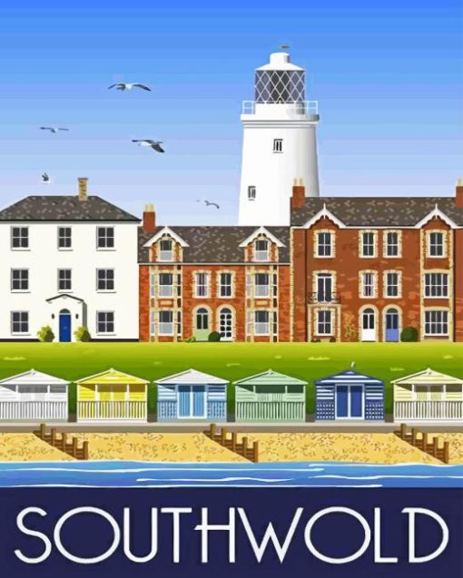 Southwold England Poster Diamond Painting