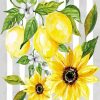 Sunflowers And Lemons Diamond Painting