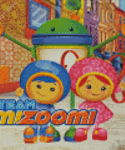 Team Umizoomi Poster Diamond Painting