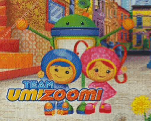 Team Umizoomi Poster Diamond Painting