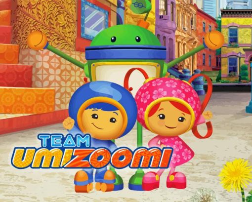 Team Umizoomi Poster Diamond Painting