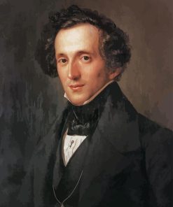 The Composer Felix Mendelssohn Diamond Painting